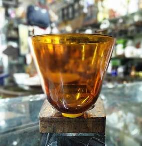 Antique Socfin Cawan susu getah