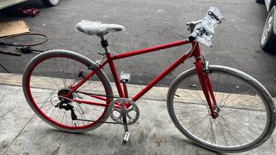 Speed 700c Steel Hybirad Bike 6 SPeed