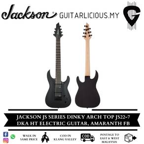 JACKSON JS Series 7 Strings Dinky Arch Top JS22-7