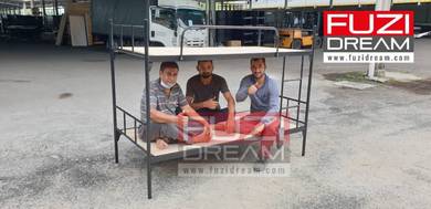 Katil Double Decker Heavy Duty Siap Plywood 12mm