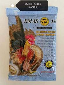 Emas10 Makanan Ayam Serama Chicken Feed 500g 7030
