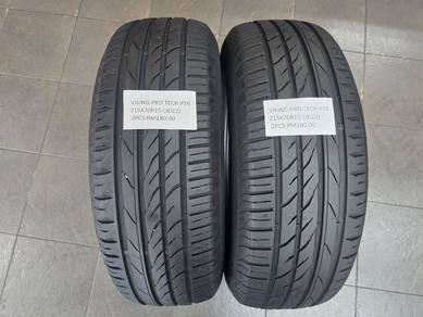 2pcs CONTINENTAL VIKING PRO TECH PT6 TYRES 2157015