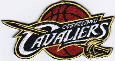NBA Cleveland Cavaliers Basketball Badge Patch