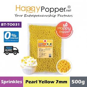 Bakery Jimmies Sprinkles - Pearl Yellow 7mm 500g