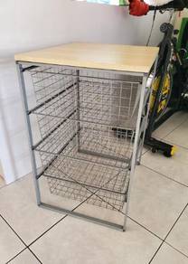 IKEA 4 Metal Drawers