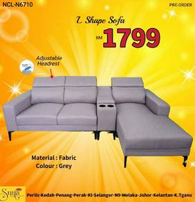 Sofa L saiz besar/L shaped sofa