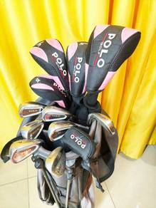 POLO + Taylormade Bag Ladies Golf Set Complete Ful