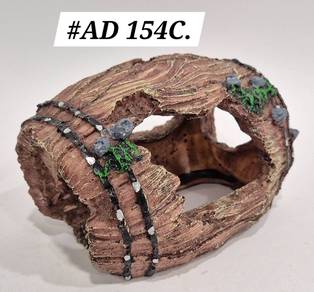 Aquarium Ornament AD-154C Barrel Fish Ikan Deco