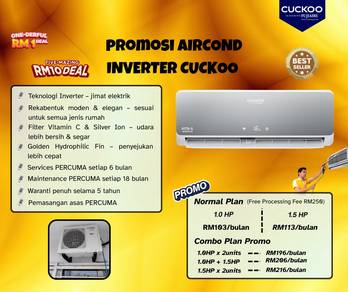 Aircond Ansuran Bulanan Cuckoo QL150