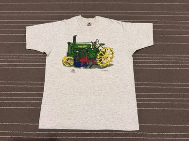 JOHN DEERE 1936 A STEEL vintage FOTL tee XL 2735