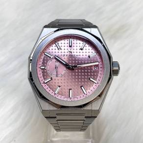 99% New🔥2025 Zenith Defy Skyline Pink Dial 41mm 