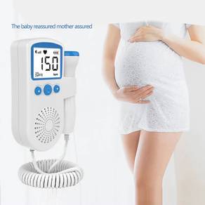 Fetal Doppler digital ultrasound medical pregnancy