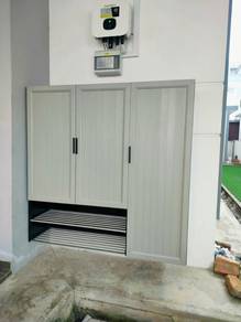 Aluminium Shoe Cabinet (Senawang)