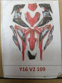 Coverset Y16zr V2 Exciter (New) Baru