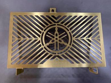 Radiator Coolant Cover ~ Yamaha R25 ~ W