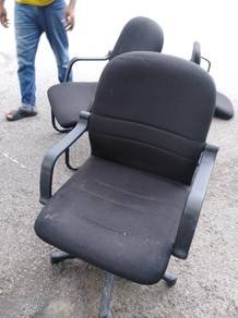 Black Roller Cushion Office Chair TZ962