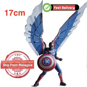 Captain America 4 Falcon Joint Movable Action Fig