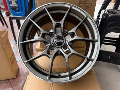 G025 15inch hyper 4x100 —Rim baru—