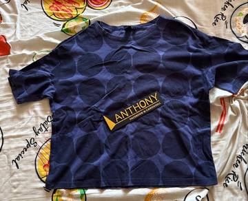 Uniqlo x marimekko purple polka dots tee shirt - L