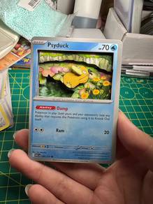 Psyduck Handmade 3D Pokemon Card