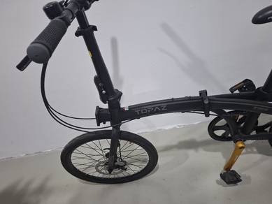 topaz folding bike