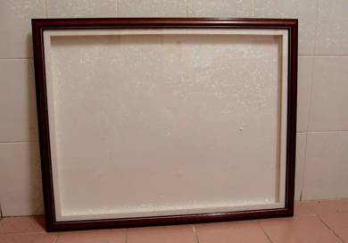 3-D Wood Recessed Picture Frame 30 x 24 inch (New)
