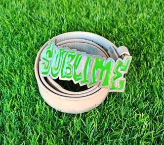 Sublime Original leather belt with buckle 