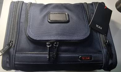 Tumi Navy Blue Travel Kit Toiletry Bag