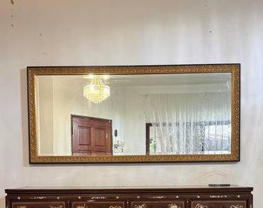 Vintage italian da Vinci mirror