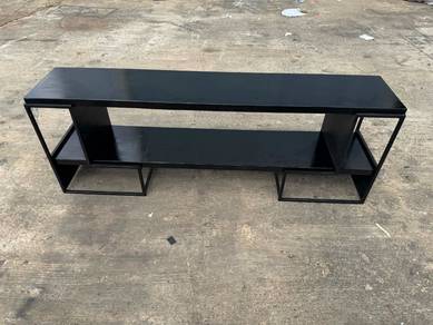 6ft Ceramic Steel TV Rack Cabinet Console Bench