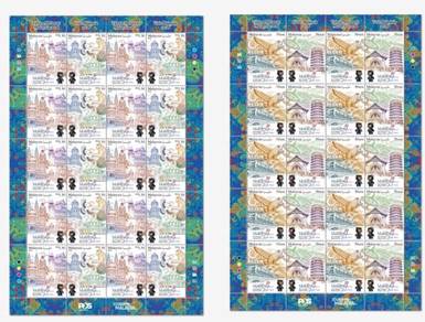 Mint Stamp Sheet Visit Malaysia Year 2026