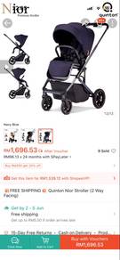 Stroller Quinton Nior (2 way facing)
