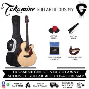 Takamine GN10CE NS Nex Cutaway Spruce Top