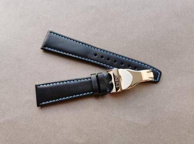 TUDOR Black Bay 58 & 41 Blue Leather Watch Strap