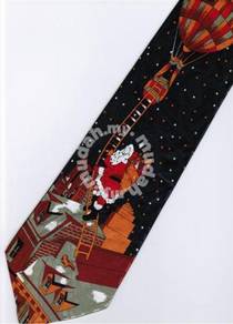 Christmas Santa Claus Xmas #24 Balloon BLU NeckTie
