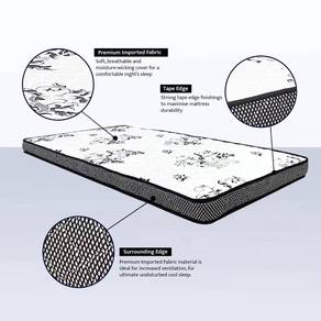 6 INCH Dunlop Rebonded Mattress 5Years Warranty