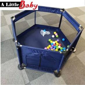 Kids Playing Fencing Baby Play Fence Set