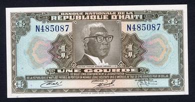 Haiti 1 gourde (1973) - Pick P210   unc