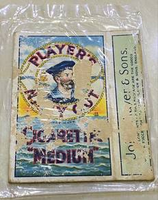 Vintage Player’s Navy Cut empty packet