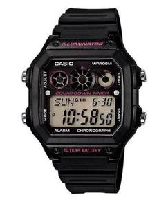 Watch - Casio Chronograph AE1300-1A2 - ORIGINAL