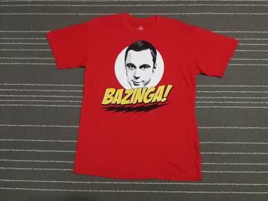 Bazinga Ripple Junction Red tee M