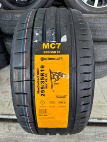 Tayar baru 255 35 19 Continental mc7 2026 new tyre