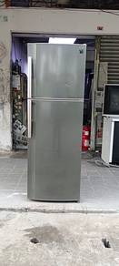 Fridge 2 doors Sharp refrigerator peti sejuk
