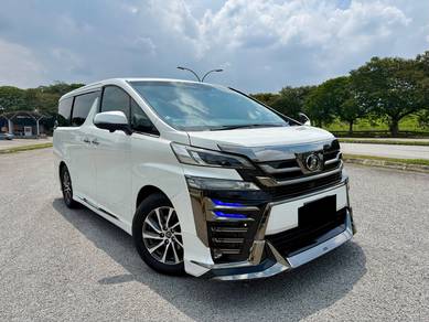 Toyota Vellfire Z A EDITION GOLDEN EYE in Seri Kembangan, SGR