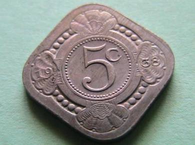 5 cent Netherlands 1938 [Kod : A0806]