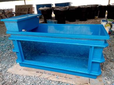 Fiberglass Fish Tank / Top Filter  :