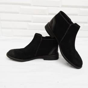 Clarks Black Leather Boots