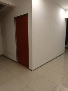Gypsum board partition 