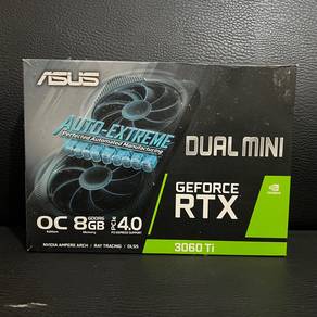 GPU: ASUS RTX 3060 Ti Dual Mini OC 8GB