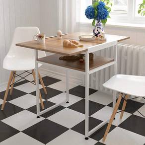 Modern Multifunction Brown Wooden Table Dining